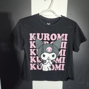 Sanrio Kuromi Black and Pink Tee